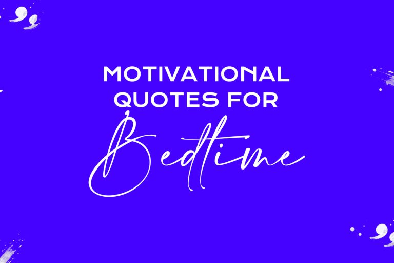 motivational quotes for bedtime featured image