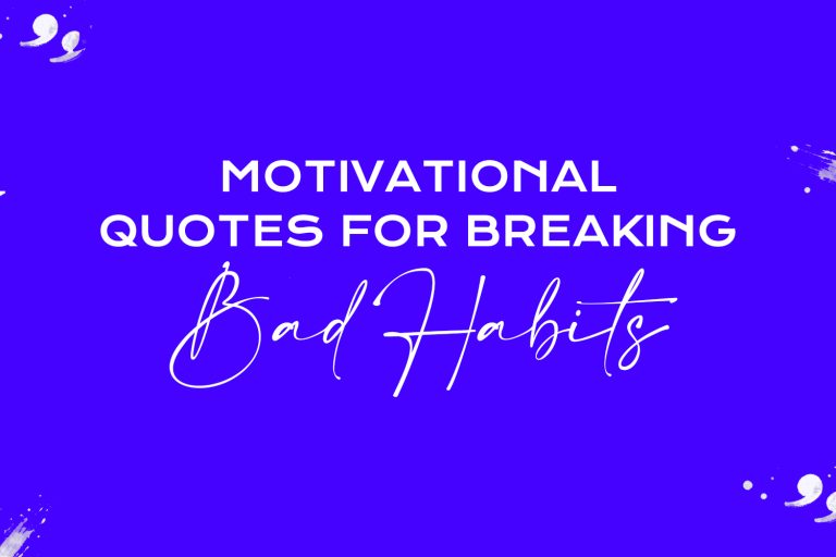 motivational quotes for breaking bad habits featured image