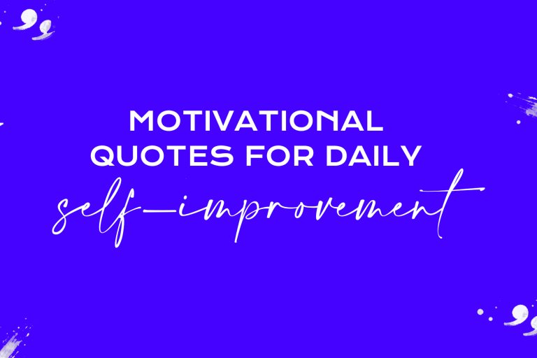 motivational quotes for daily self-improvement featured image