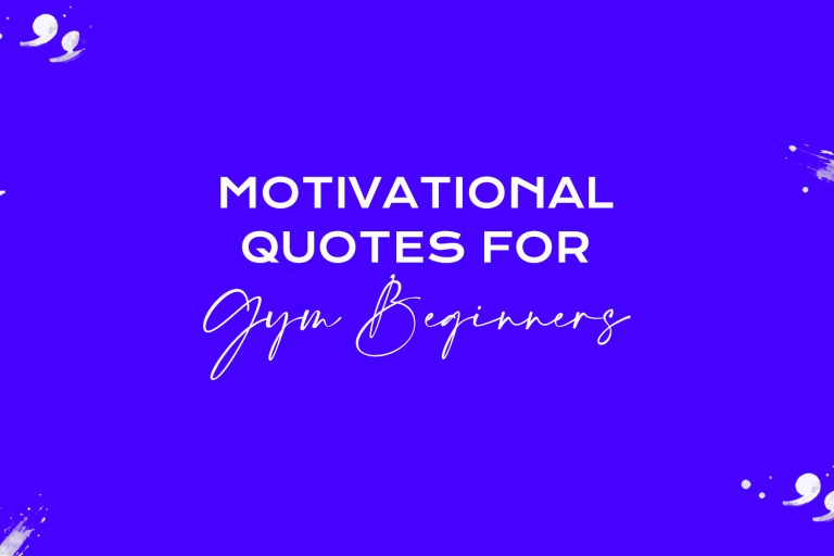 motivational quotes for gym beginners featured image