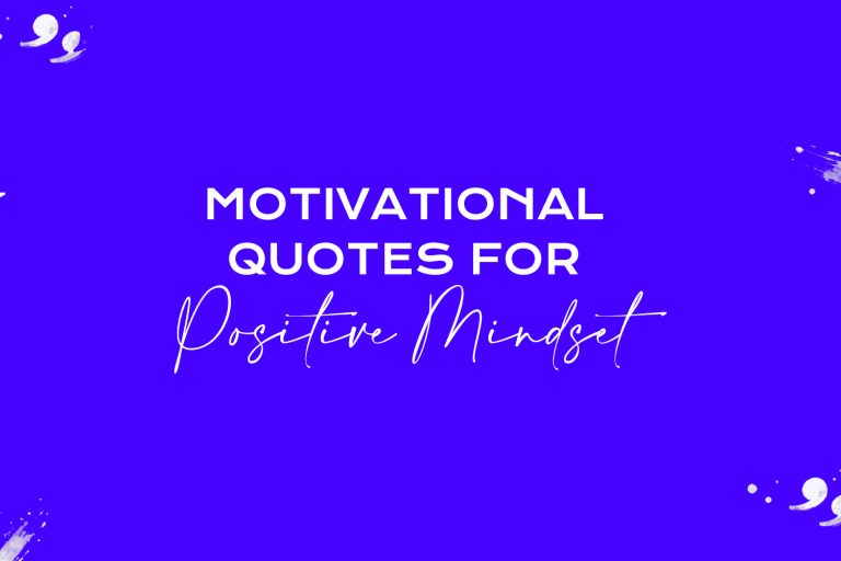 motivational quotes for positive mindset featured image