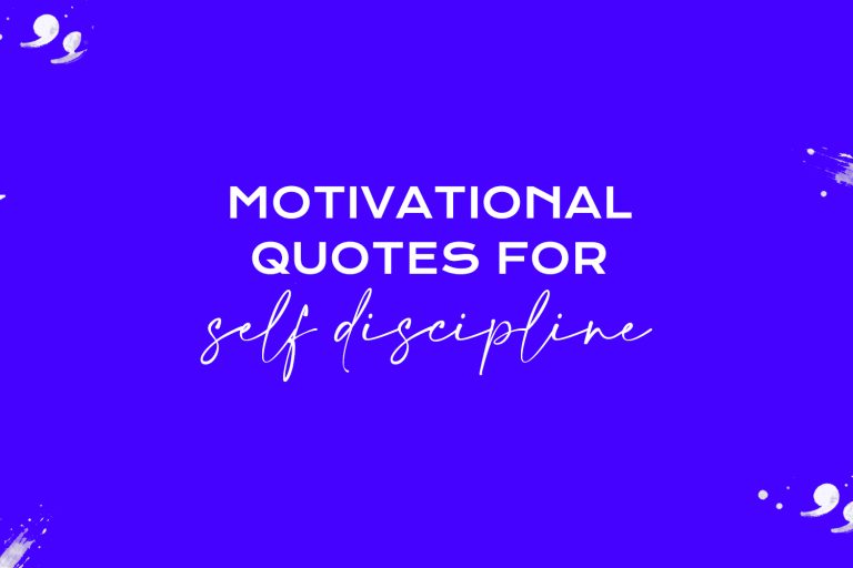 motivational quotes for self discipline featured image