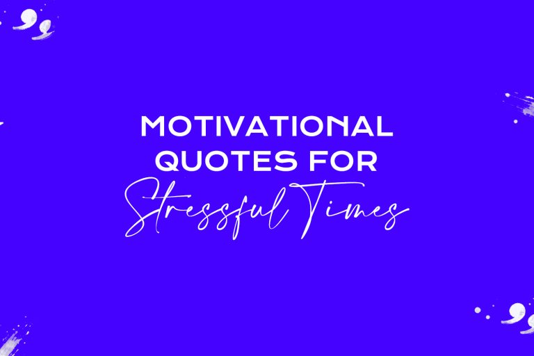 motivational quotes for stressful times featured image