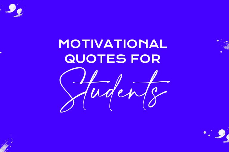 motivational quotes for students featured image